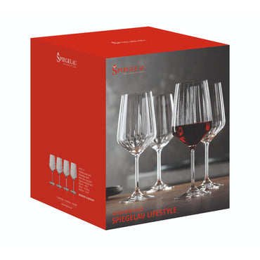 Spiegelau 4pc Red Wine Glass Set - 630ml