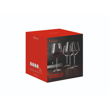 Spiegelau 4pc Burgundy Glass Set - 640ml