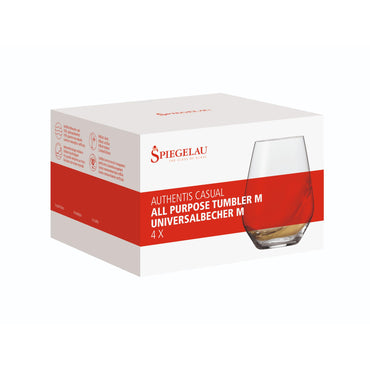 Spiegelau 4pc All Purpose Tumbler Set - 420ml