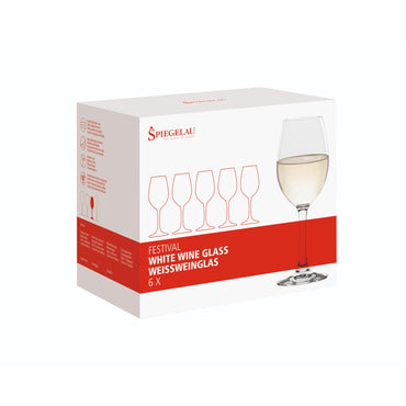 Spiegelau 6pc White Wine Glass Set - 285ml