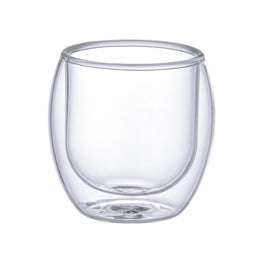 2pcs Borosilicate Glass Double Wall Cup - 85ml