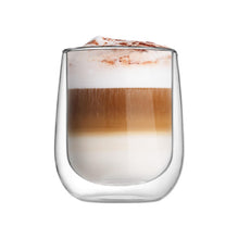 2pcs Borosilicate Glass Double Wall Cup - 300ml