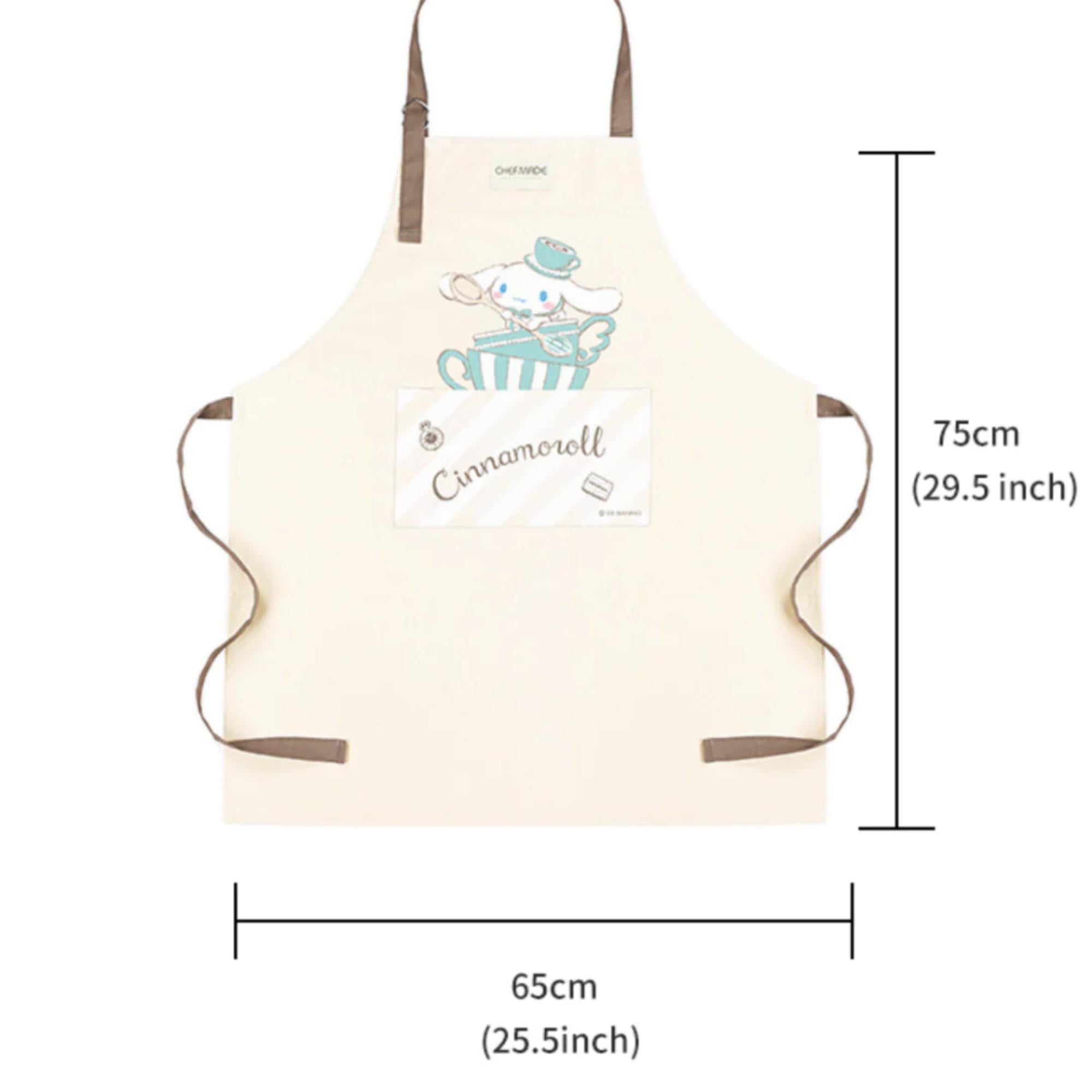 Pure Cotton Apron - White