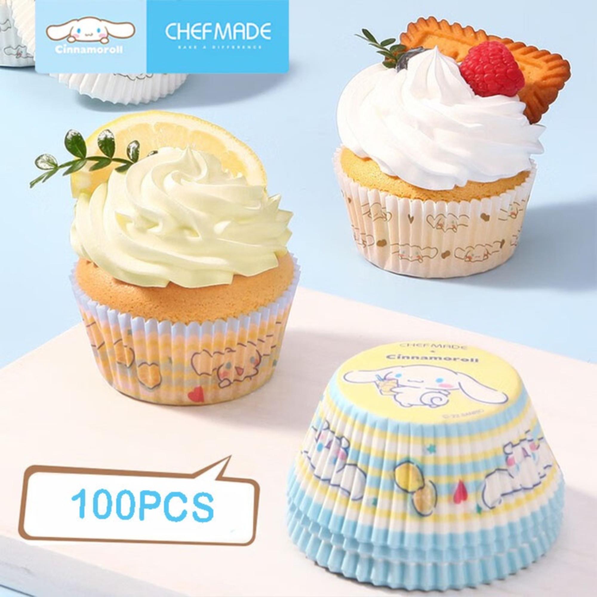 Paper Oil-Proof Cupcake Liner - White