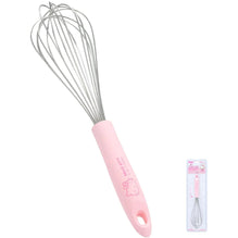 S/S Whisk with Plastic Handle - Pink