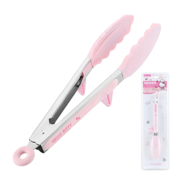 Silicone Food Tong - Pink