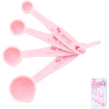 4pcs PP Measuring Spoon Set - Pink