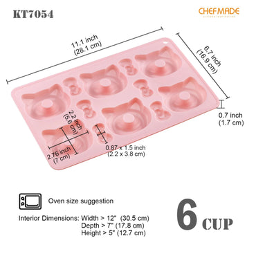 Silicone Donut Mould - 6 Inch