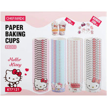 200pcs Paper Baking Cups Set Tags - Pink