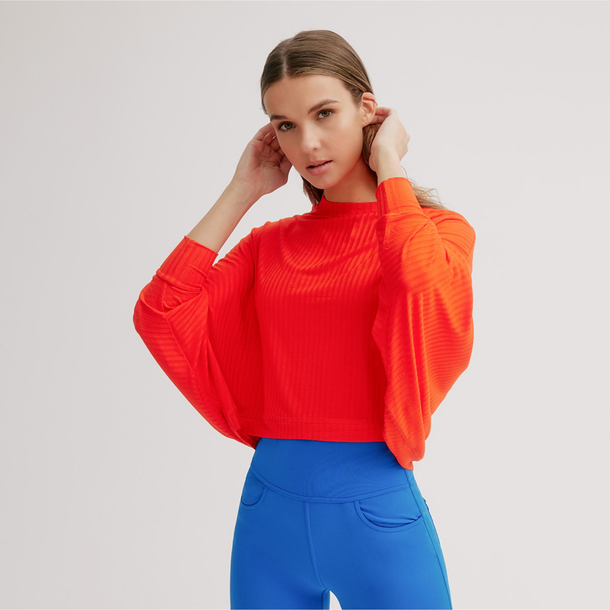 Titika Poppy Drupe Long Sleeve - Peach Blossom