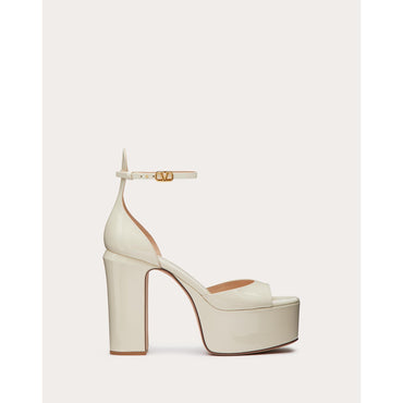 Women Rockstud Heels - Light Ivory