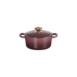 SIG Round Oven Gold Knob 16cm - Fig