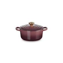 SIG Round Oven Gold Knob 24cm - Fig