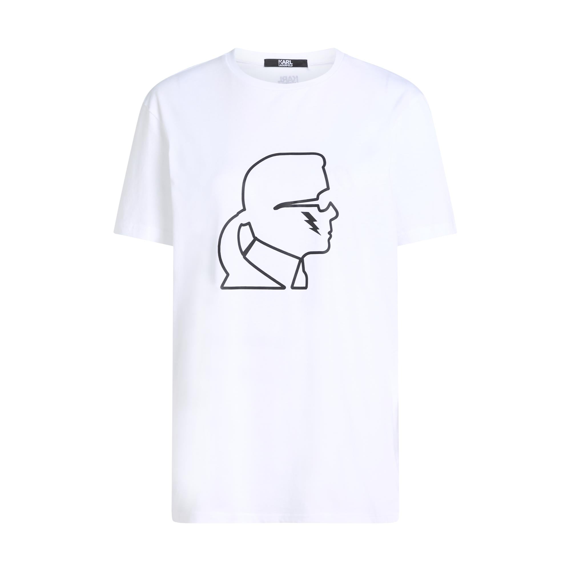 Karl Graphic T-Shirt - White