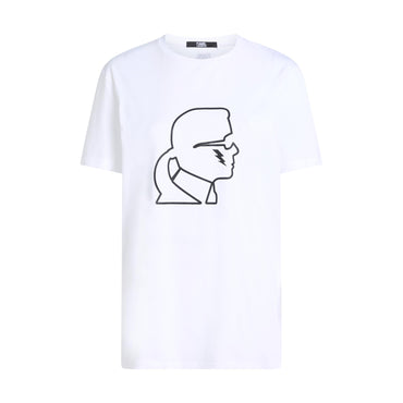 Karl Graphic T-Shirt - White