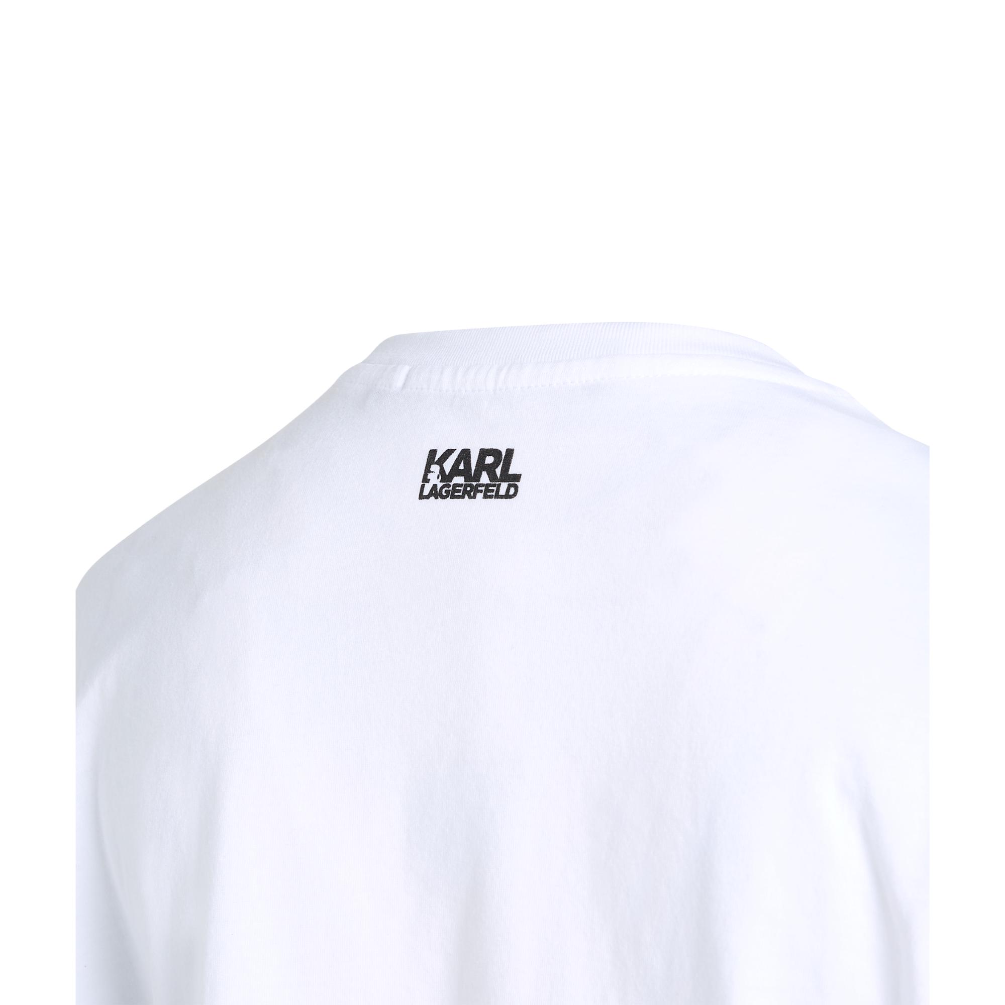 Karl Graphic T-Shirt - White
