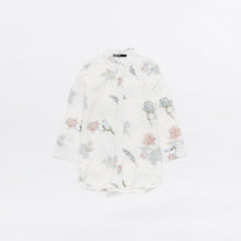 Birds Straight Shirt - Ivory