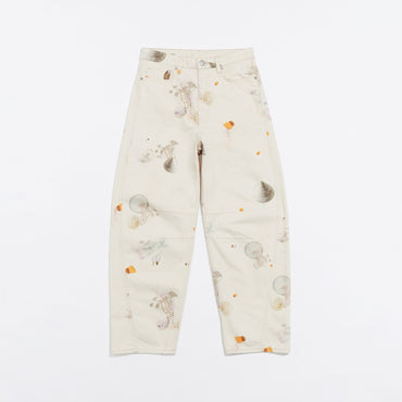 Barrel Waves Jeans - Ivory