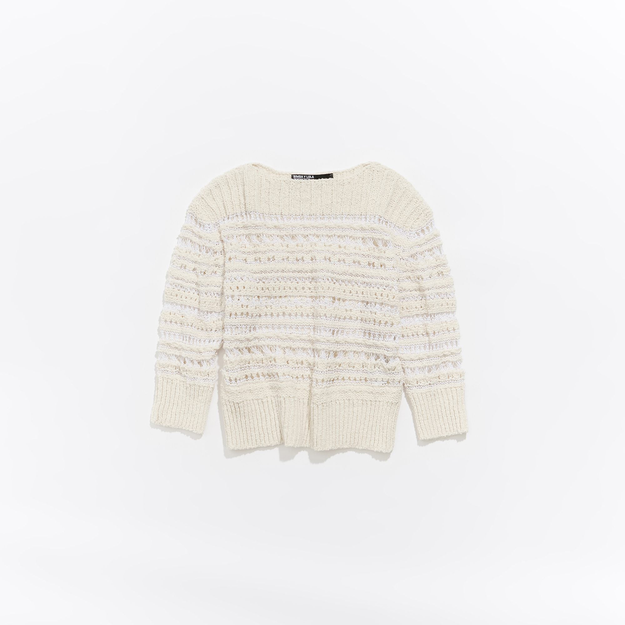 Pointelle Sweater - Ivory