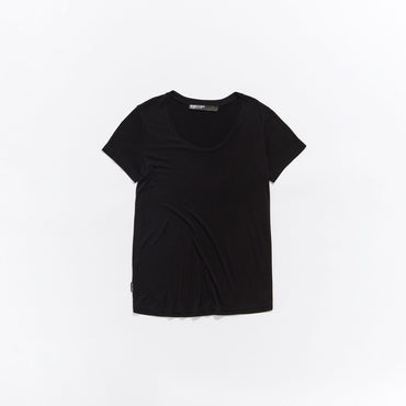 Straight T-Shirt - Black