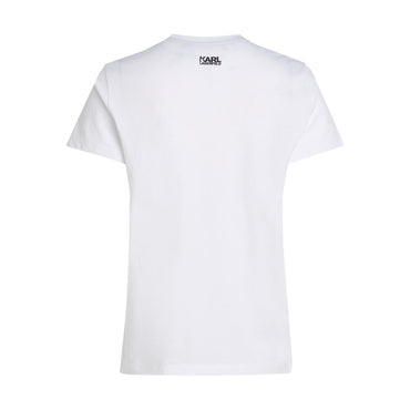 Small Sketch Artwork T-Shirt - White