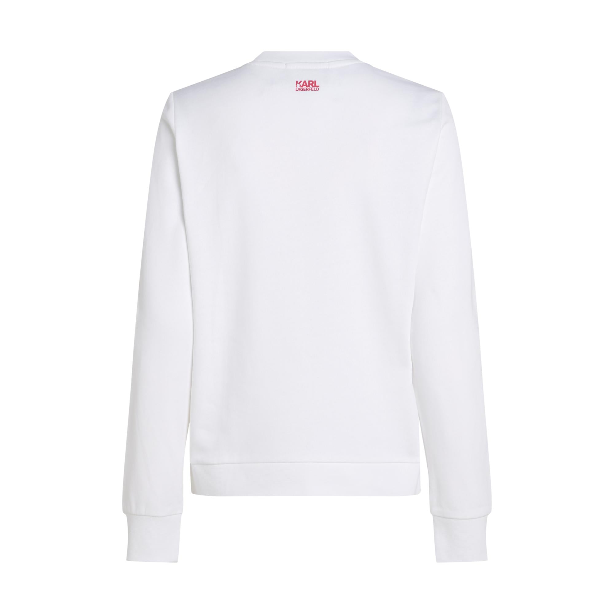 Kocktail Sketch Sweatshirt - White