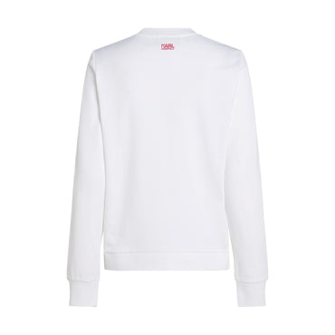 Kocktail Sketch Sweatshirt - White