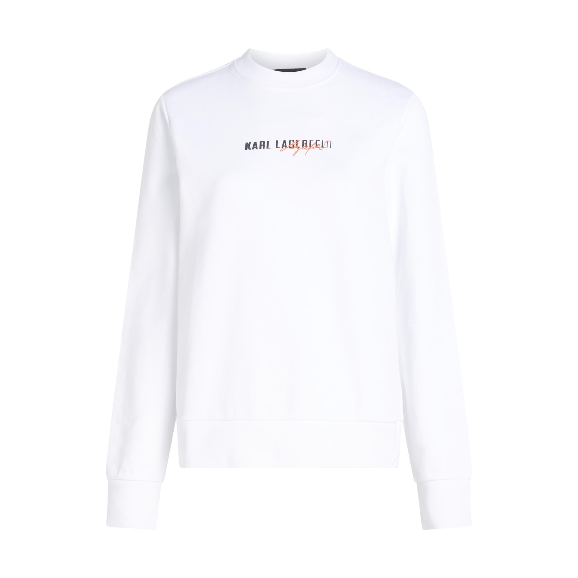 Karl Essential Logo Sweatshirt - White