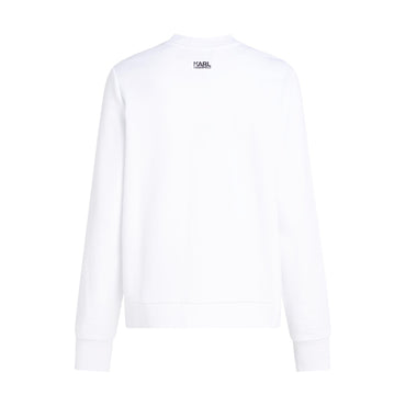 Karl Essential Logo Sweatshirt - White