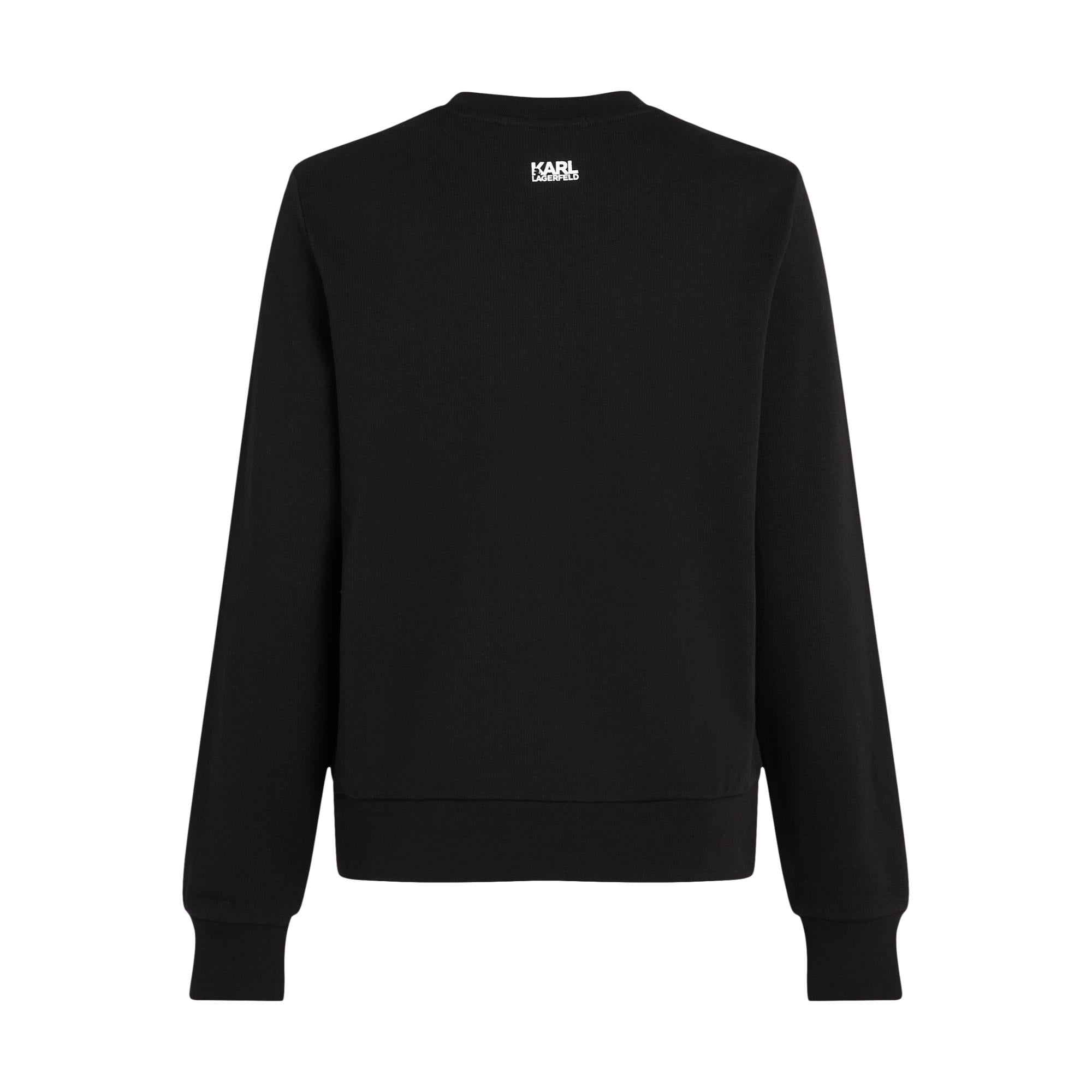 Karl Essential Logo Sweatshirt - Black