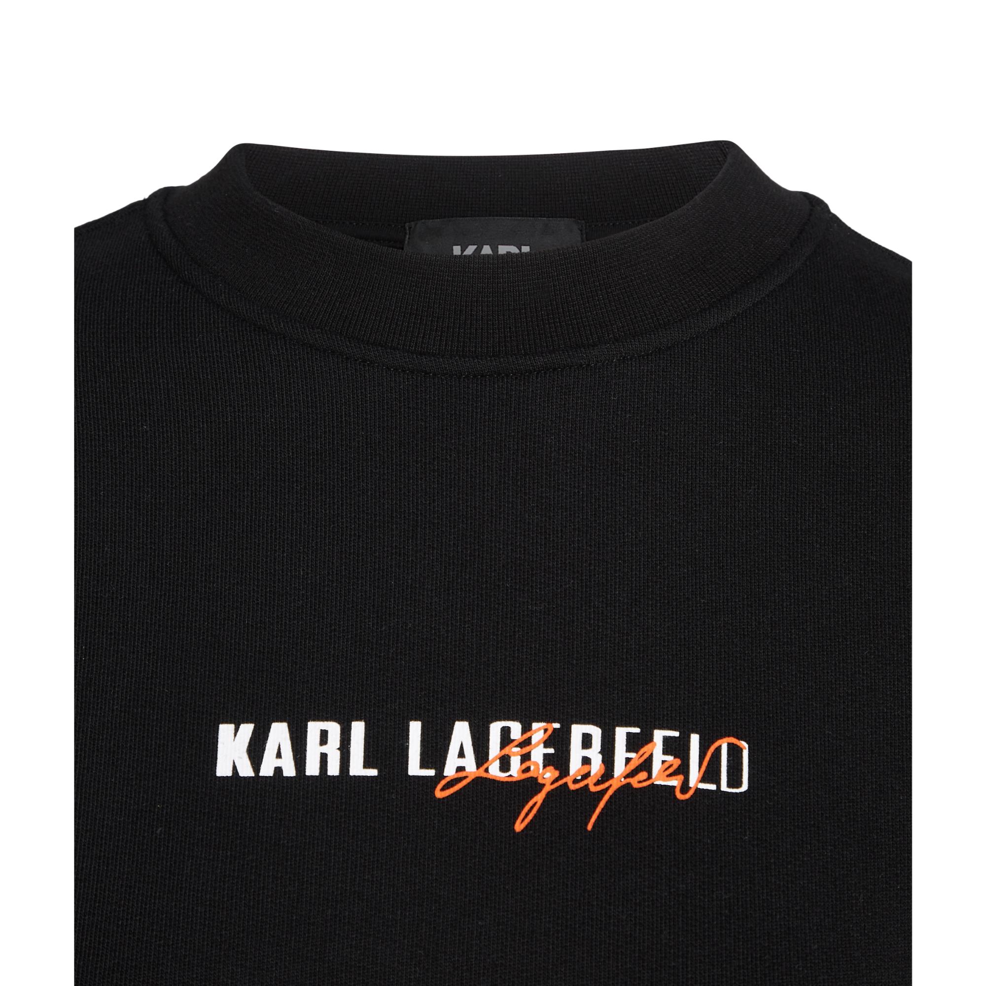 Karl Essential Logo Sweatshirt - Black