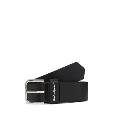 K/Style Leather Belt - Black