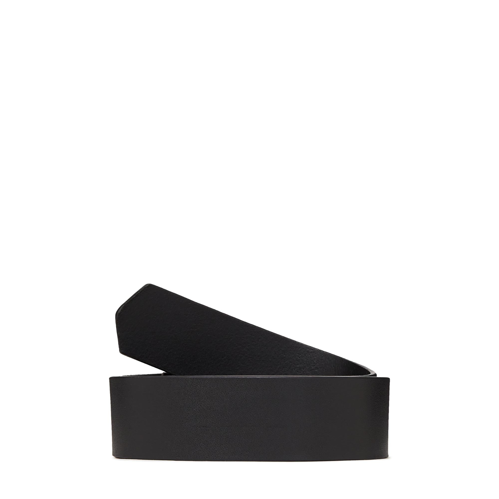 K/Style Leather Belt - Black
