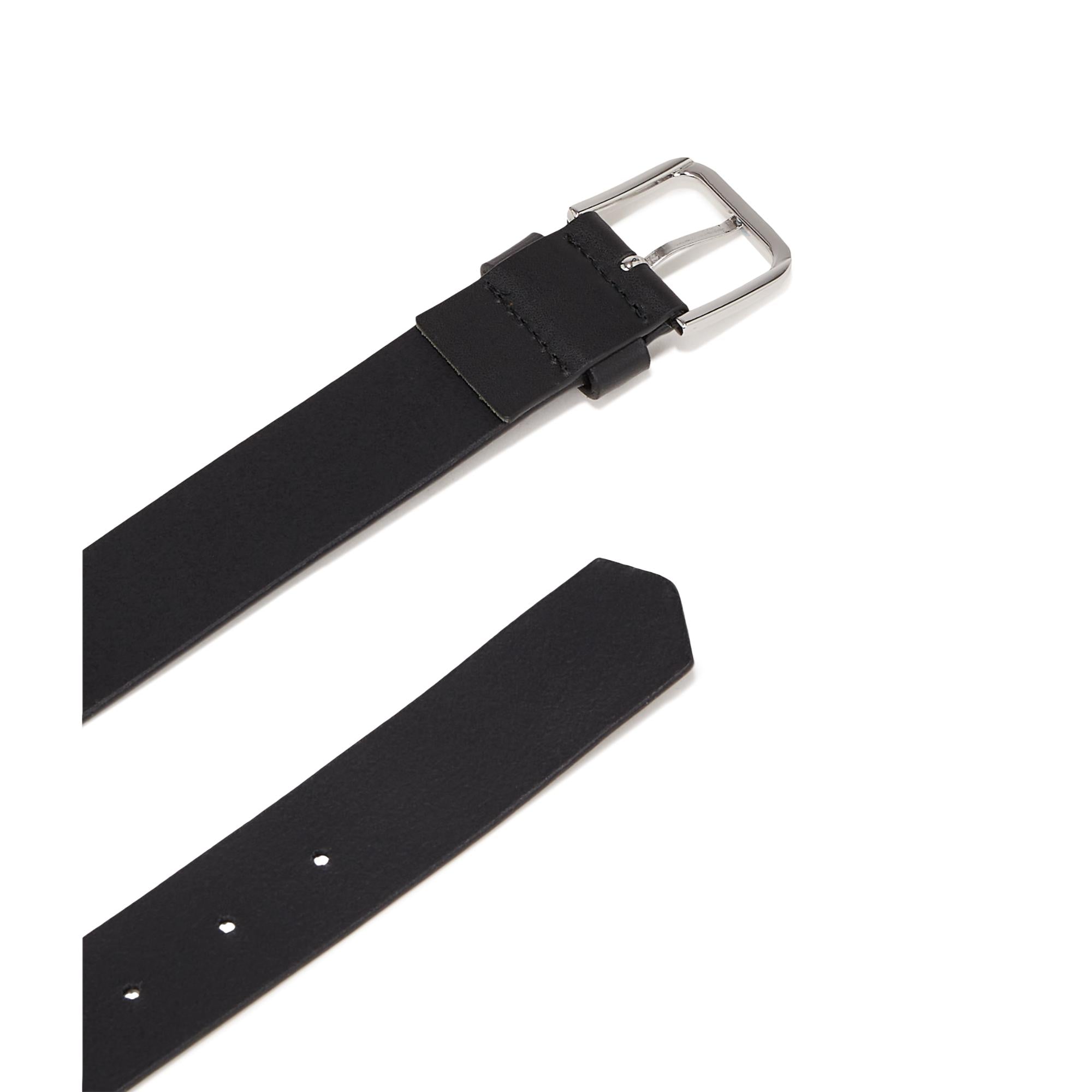 K/Style Leather Belt - Black