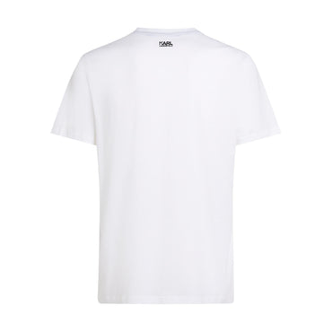 Small Rock Print T-Shirt - White