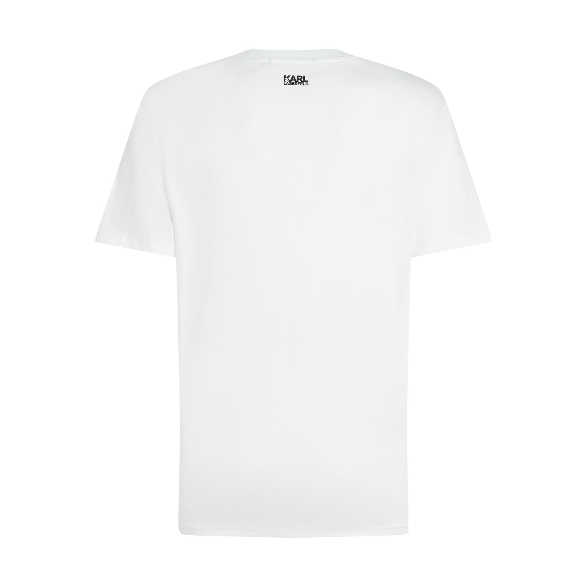 Cameo Print T-Shirt - White