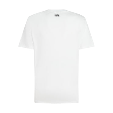 Cameo Print T-Shirt - White