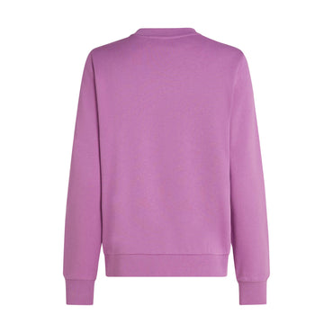 Tonal Sgntr Embroidery Sweatshirt - Iris Orchid