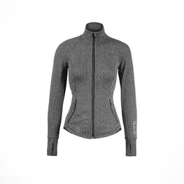 Titika Regina Zip Jacket - Grey Black