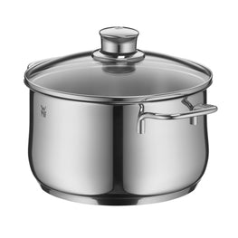 Diadem Plus High Casserole with Glass Lid - 20cm