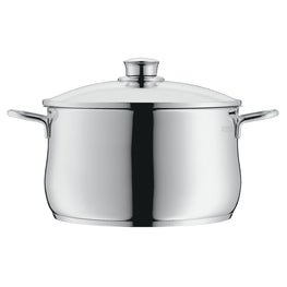 Diadem Plus High Casserole with Glass Lid - 24cm