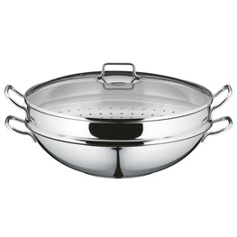 4-Piece Macao Wok Set - 36cm