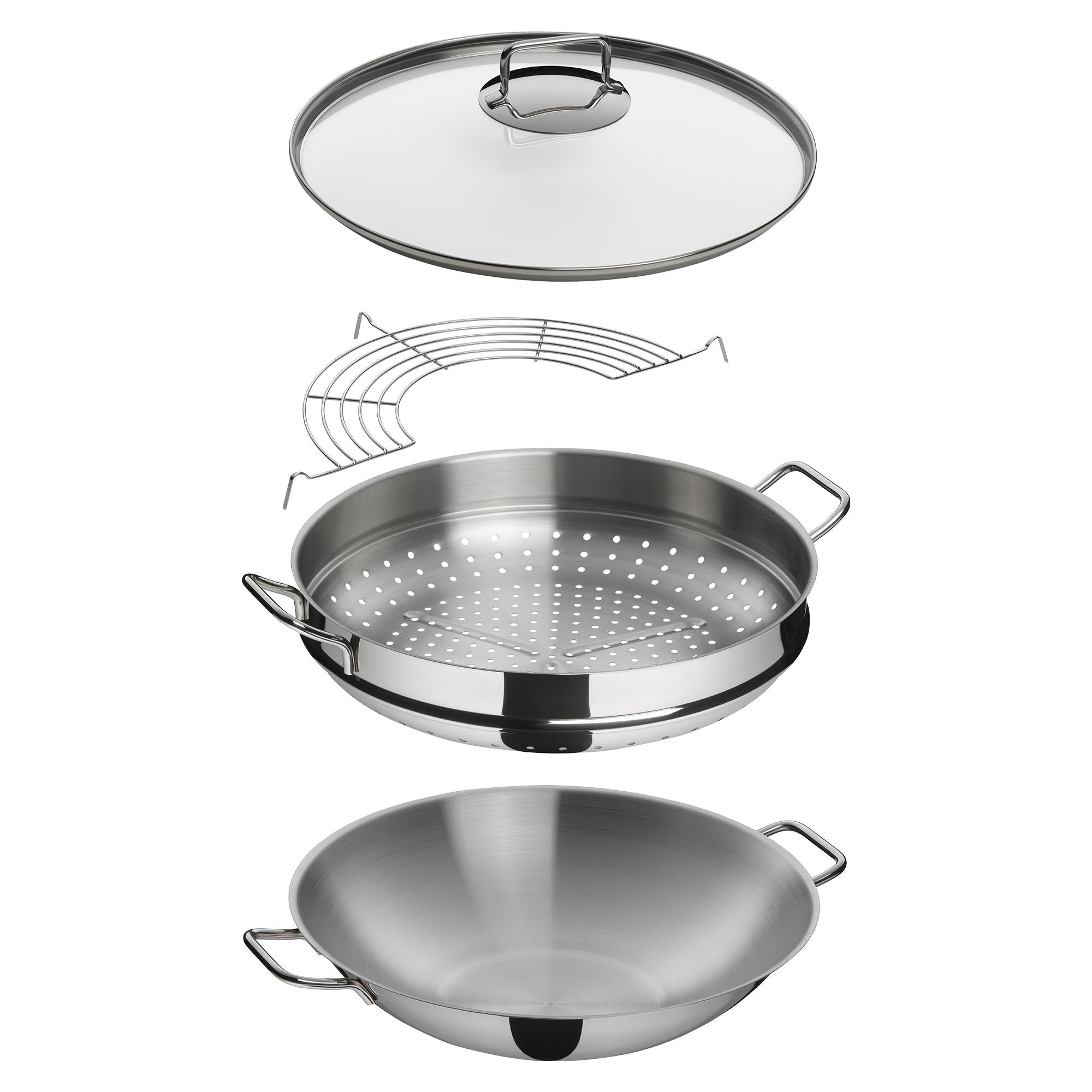 4-Piece Macao Wok Set - 36cm