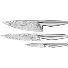 3-Piece Chef's Edition Damasteel Knife Set