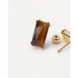 Maiko Tiger Eye Single Earring