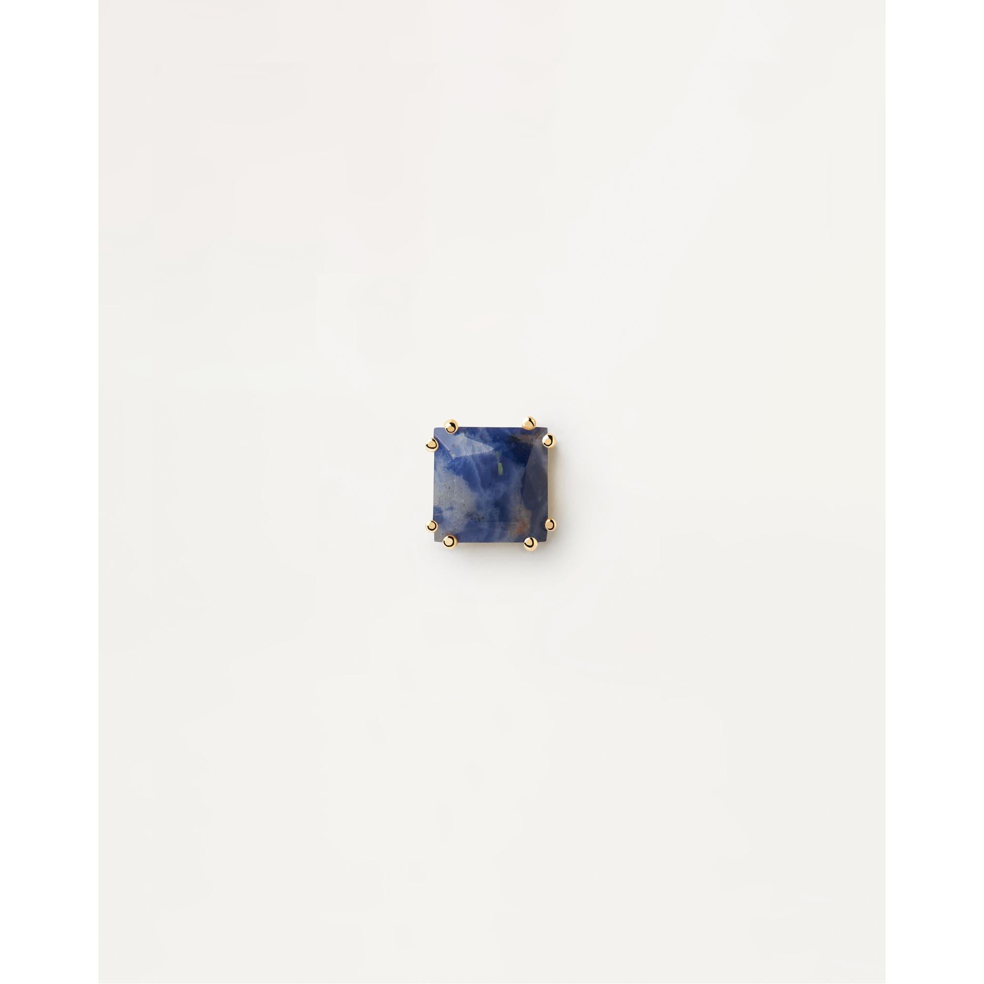 Suki Sodalite Single Earring