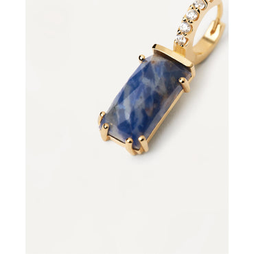 Kaori Sodalite Single Earring