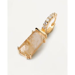 Kaori Rutilated Quartz Single Earring