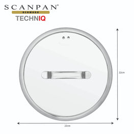 Scanpan TechnIQ Glass Lid - 22cm