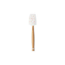 Jewel Med Spatula Heart Decal - White